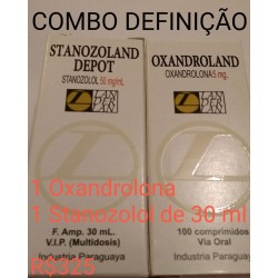 Combo definição muscular (oxandrolona + Stanozolol)