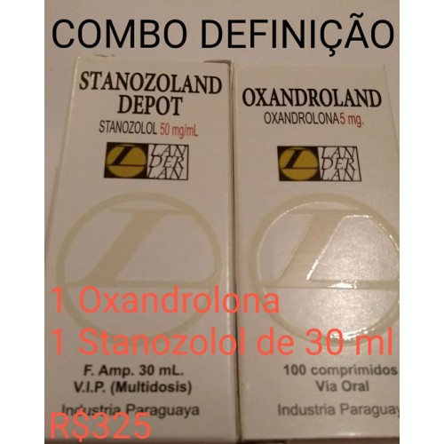 Combo definição muscular (oxandrolona + Stanozolol)