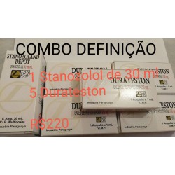 Combo Definição Muscular (Stanozolol + Durateston)